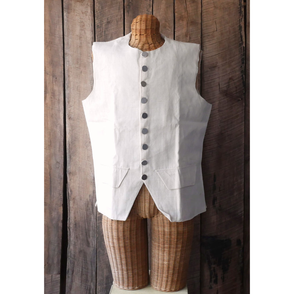 Lightweight Waistcoat 1770s Style in Chest 48" - Special