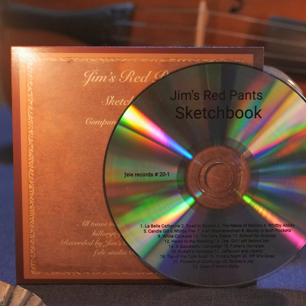 Jim's Red Pants Sketchbook & Companion CD – Townsends