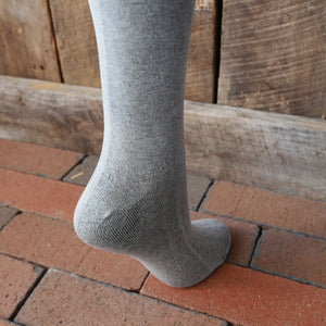 Plain Gray Silk Stockings