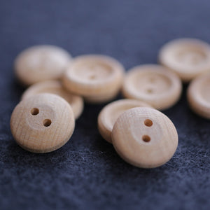 Wooden Buttons Pkg of 10