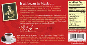 "El Popular" Chocolate