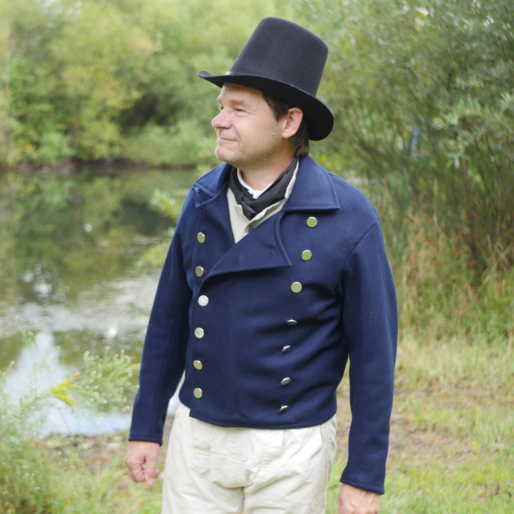 19th-Century Double-Breasted Sailor's Jacket