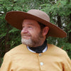 Brown Standard Wool Felt Hat Blank (Lined)