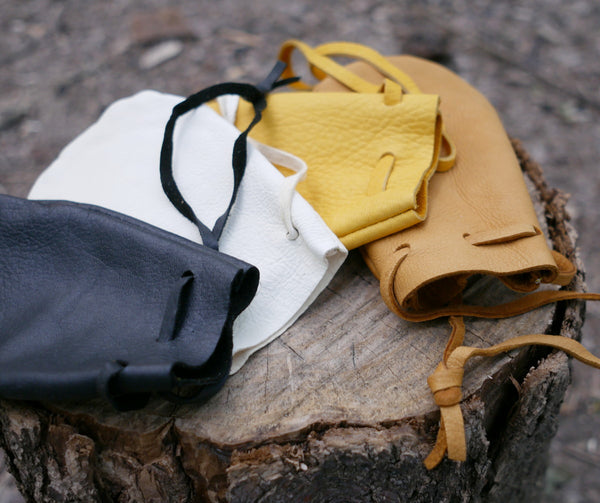 leather drawstring tobacco pouch Warranted Size of Large Leather Pouch 13 x 20 cm Weight 50g Colour may vary from that pictured Leather Bag Townsends