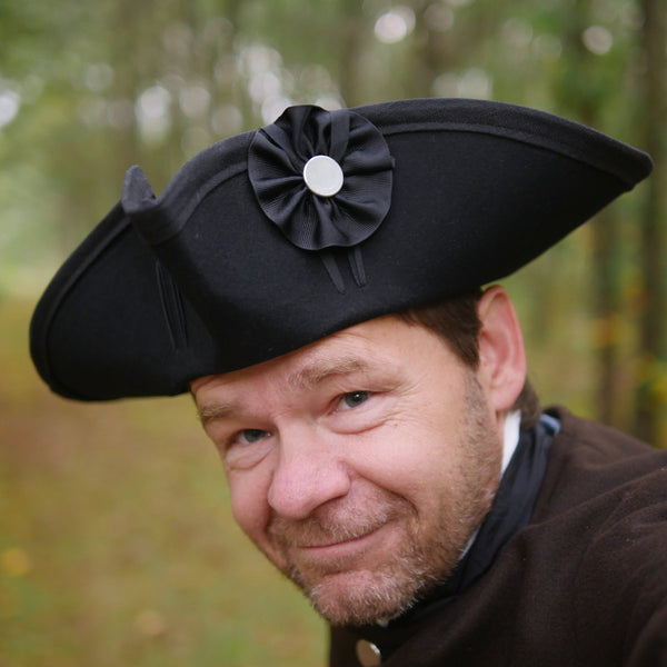 Standard Wool Felt Tricorn Black - Main Image