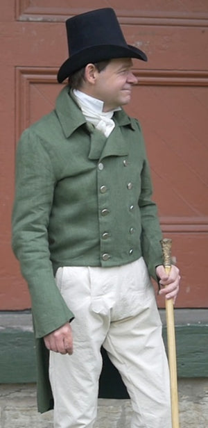 Early 19th Century Tailcoat in Linen