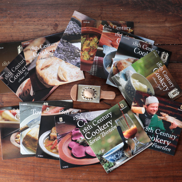 14 DVD Set 18th Century Cooking – Townsends