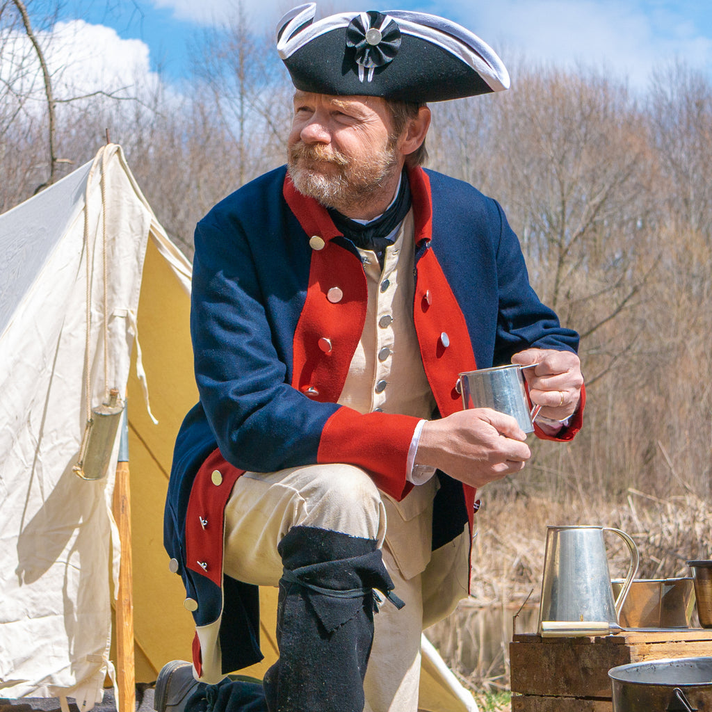 Mens Costume Rev War Coat