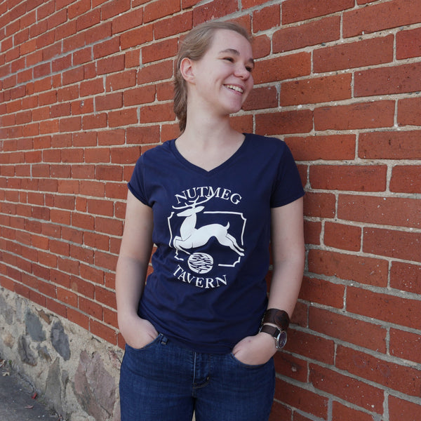 Navy Stag T-shirt