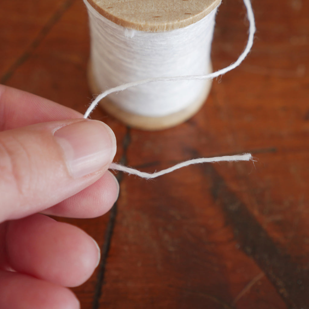 Linen Thread - White