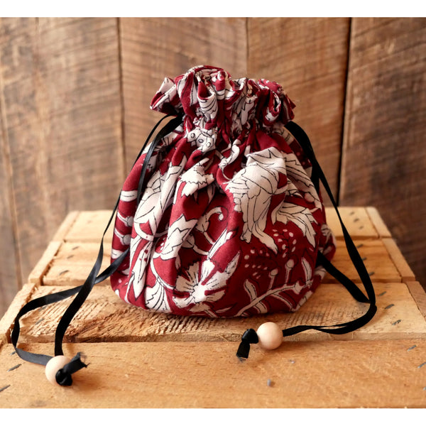 Drawstring Purse