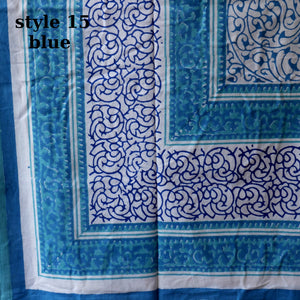 Printed Cotton Bed Cover - Full Size