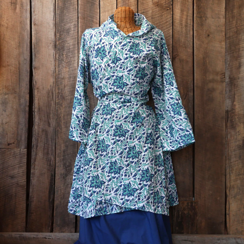 BP-38 Printed Bed Gown