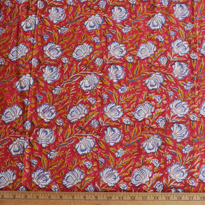 Block Print Fabric by the Yard