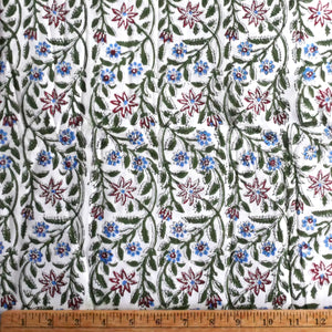Block Print Fabric by the Yard