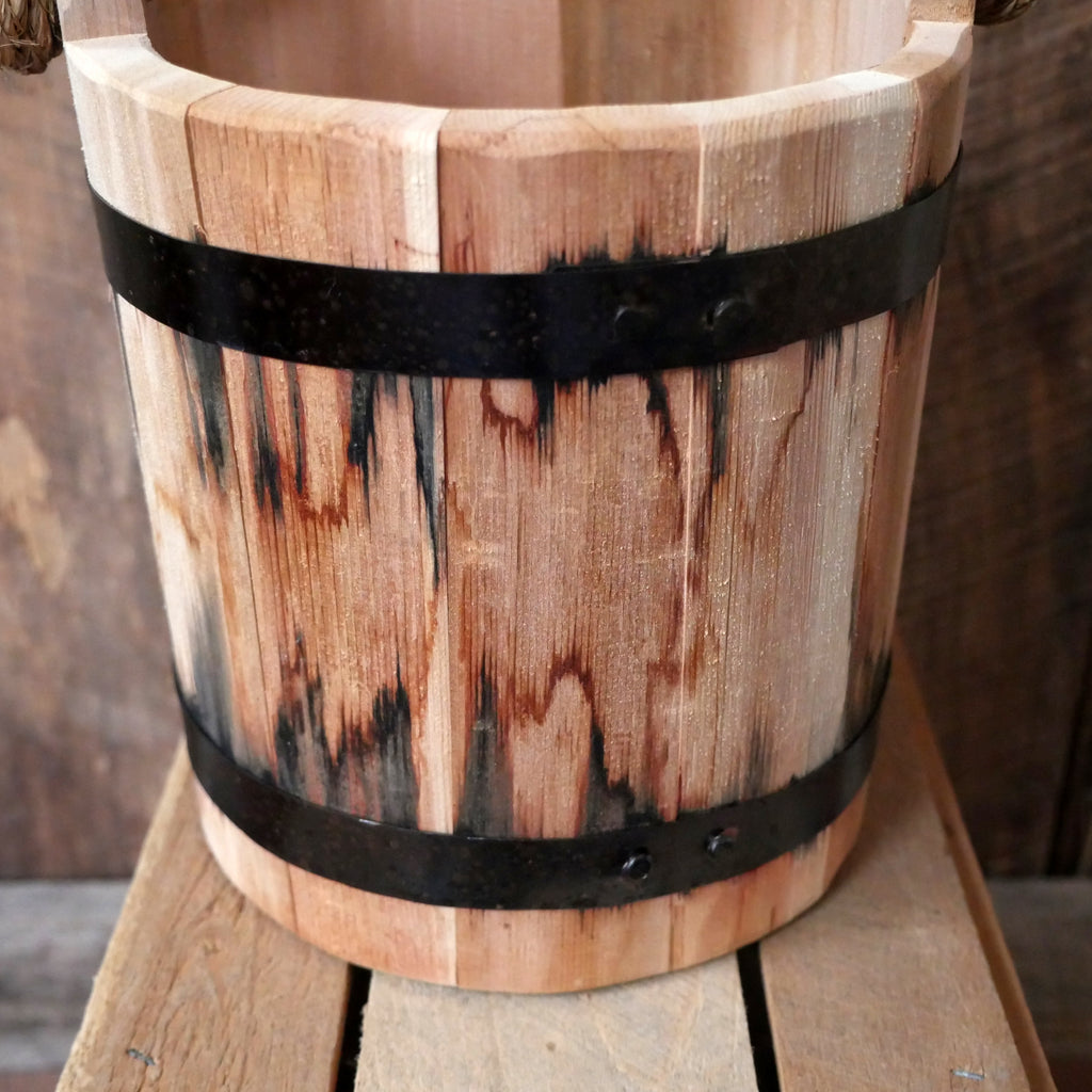 Handmade Cedar Bucket-Second