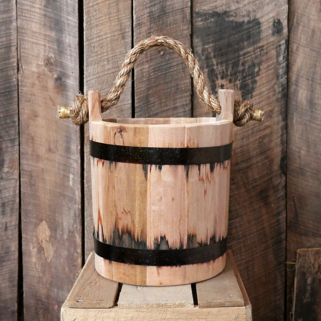 Handmade Cedar Bucket-Second