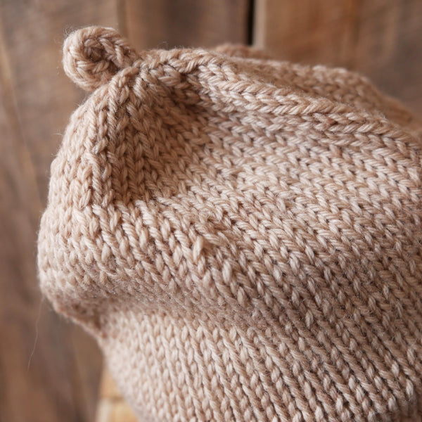 Walnut Dyed - Cream Monmouth Cap