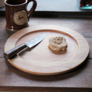 Cherry Wood Plates