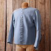 Light Blue Woolen Short Jacket-Special