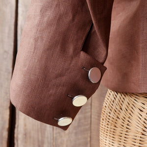 Linen Short Jacket
