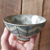 4-1/2" Striped Porcelain Bowl