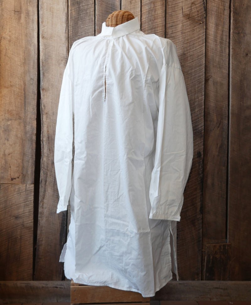 18th Century Men's Cotton Shirt in Large with Longer Sleeves