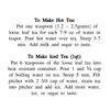 Set of Three Teas