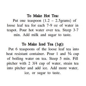 Set of Three Teas
