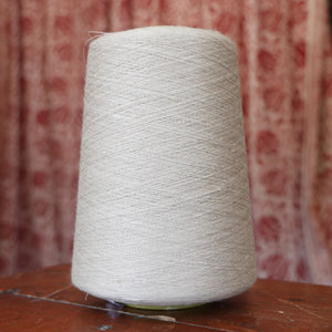 Cone of Natural Linen Yarn