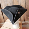 Crushed Standard Wool Felt Tricorn - 24"
