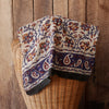 Blue-Brick Block Printed Cravat - Second