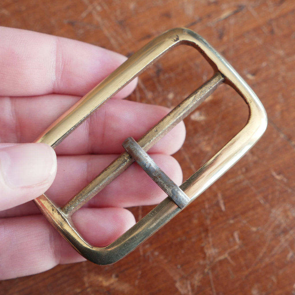 2" x 1" Brass Buckle-Second