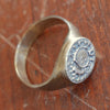 Tarnished Memento Mori Rings - Size 12