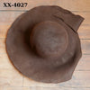 Fur Felt Blanks - Unfinished - Brown - Seconds