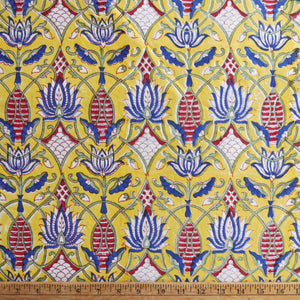 Block Print Fabric by the Yard