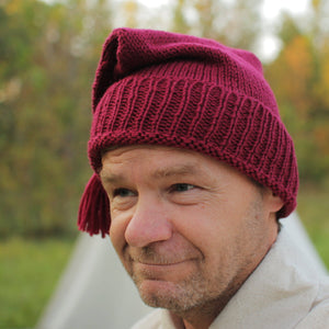 Machine-Knit Voyageur's Cap