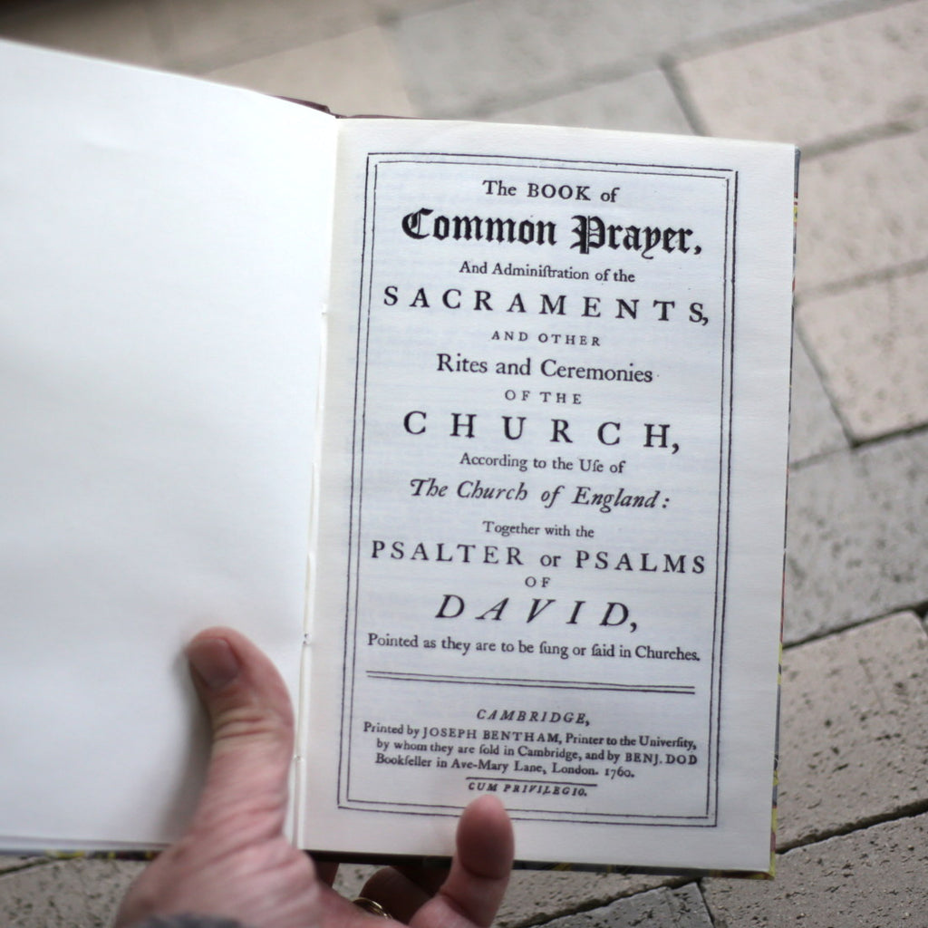 Book: A Book of Common Prayer