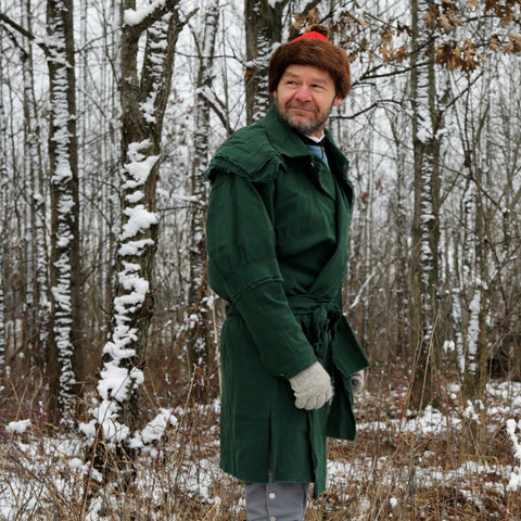 wonderland】 HUNTING COAT Waxed Canvas Insulated Hunting Jacket