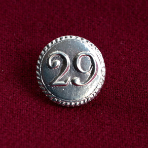 7/8" 29th Regiment of Foot Buttons (British) 1765-1815