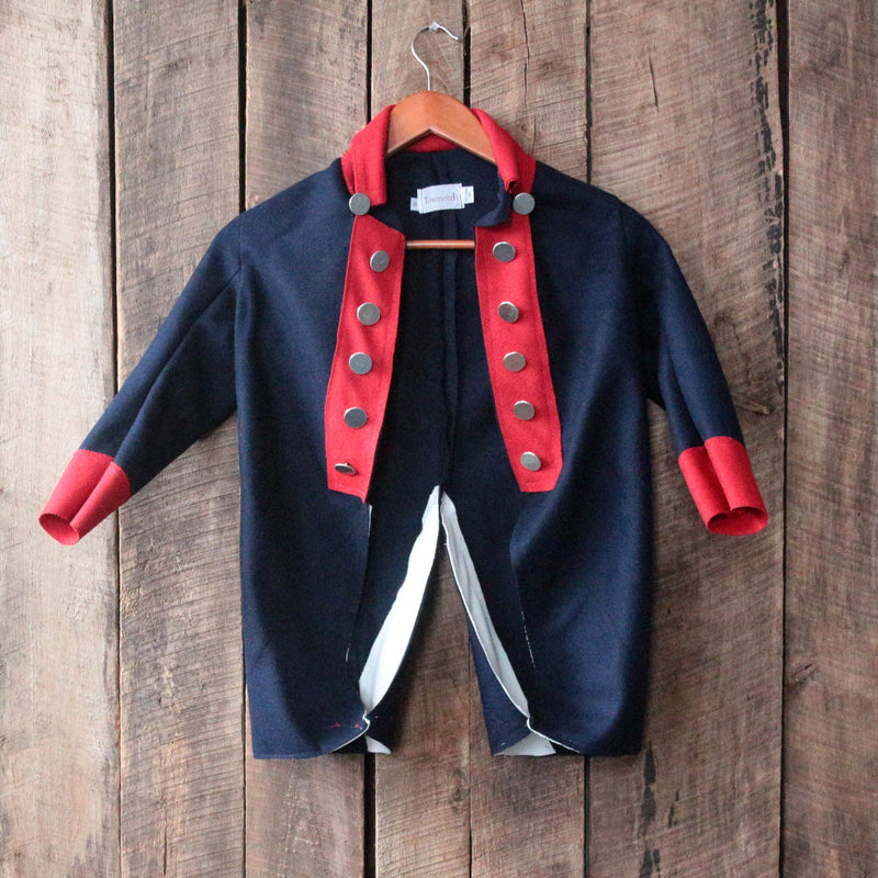 Boys' Costume Rev War Coat in Small - Second