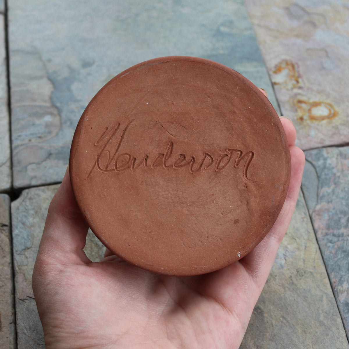 Redware Inkwell – Townsends