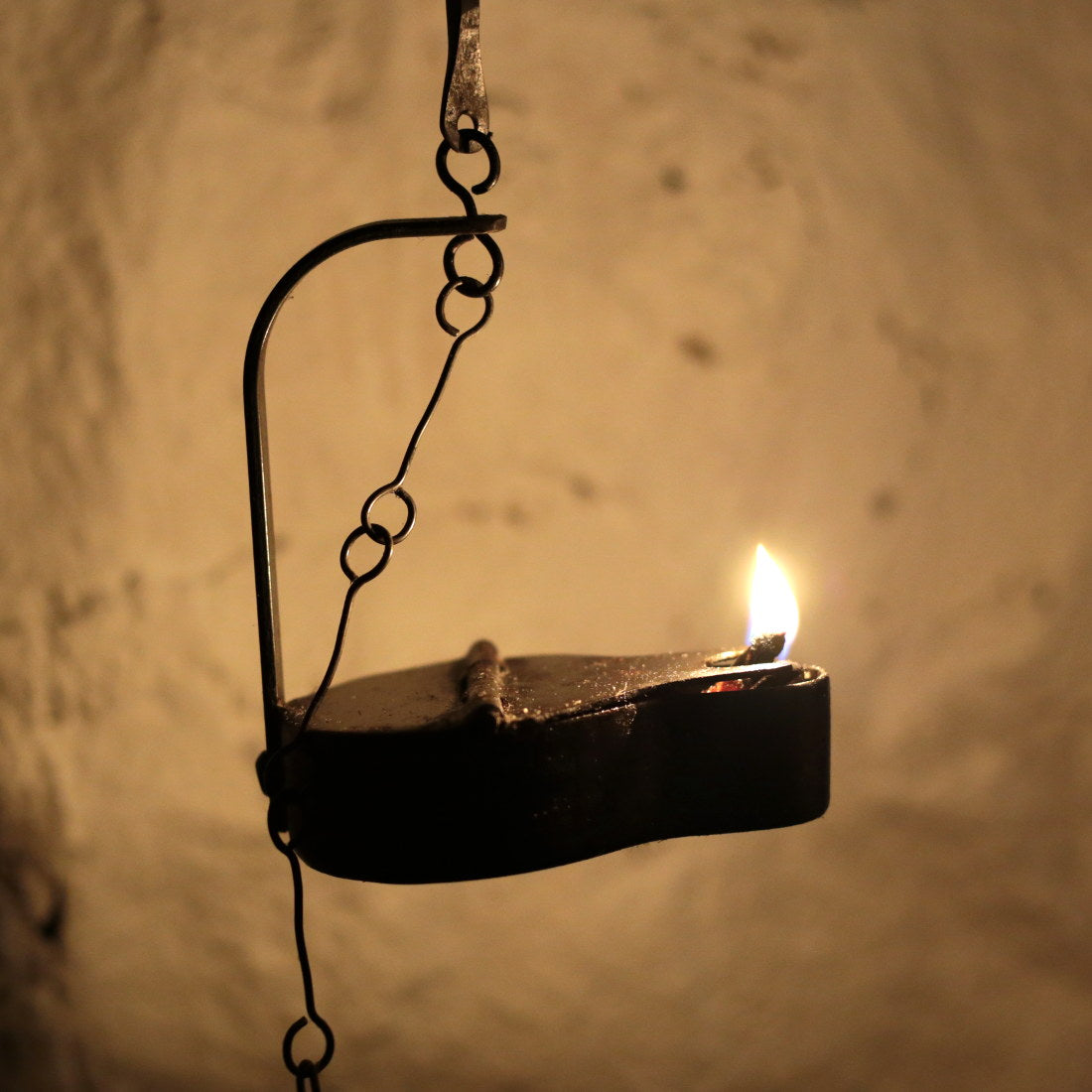 Antique betty lamp hot sale