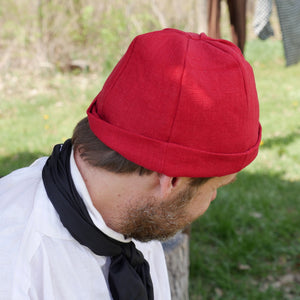 Men's Linen Work Cap