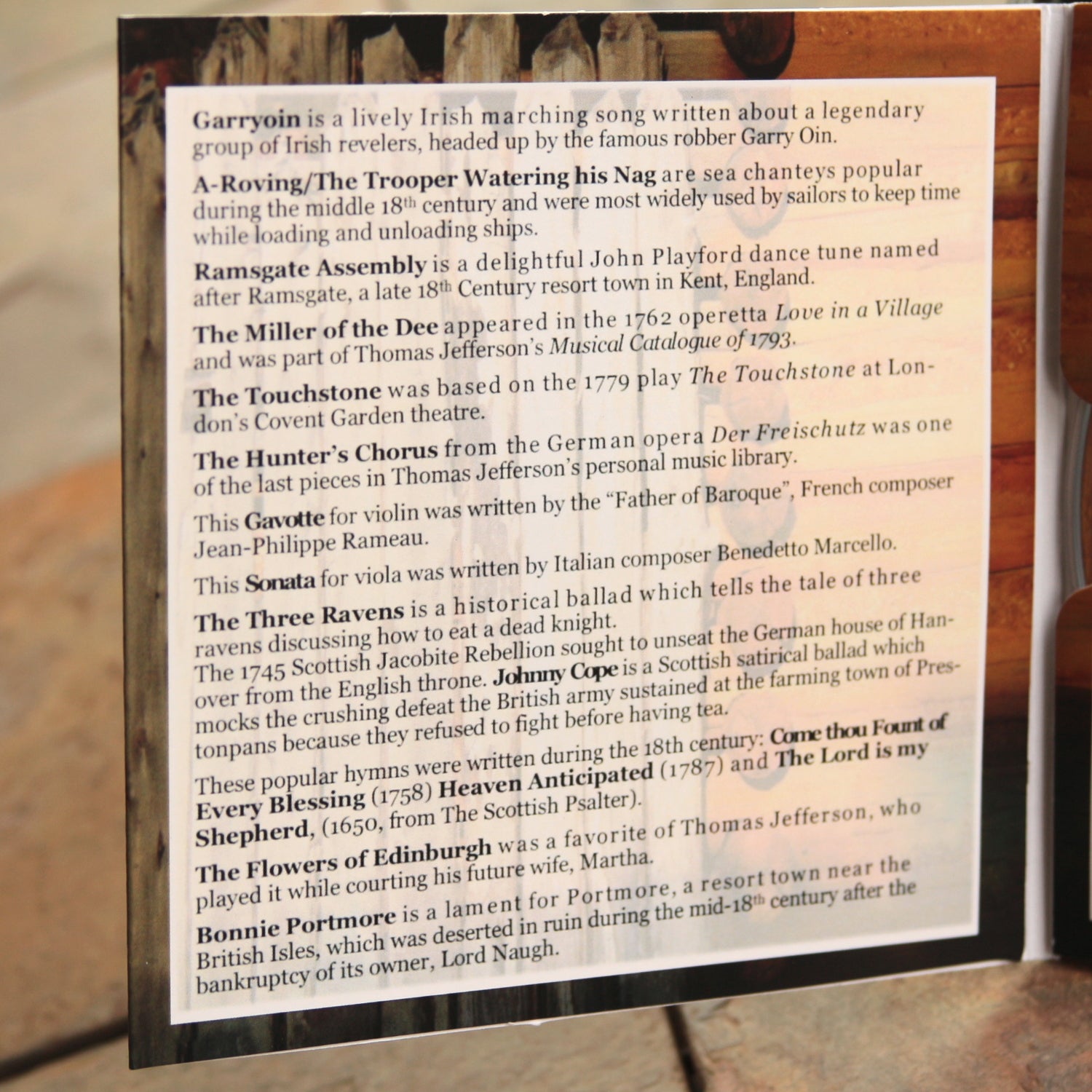 CD's – Townsends