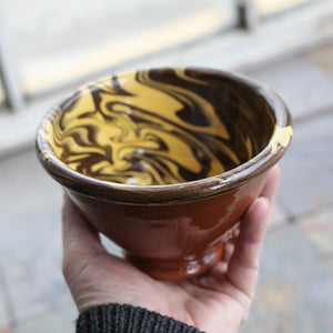 Marbled Redware Bowl