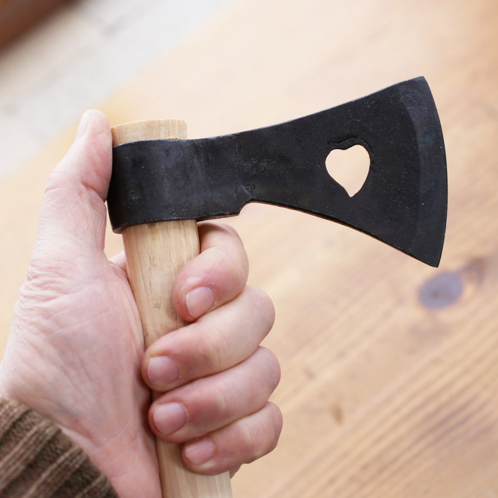 Small Forged Tomahawk w/Heart