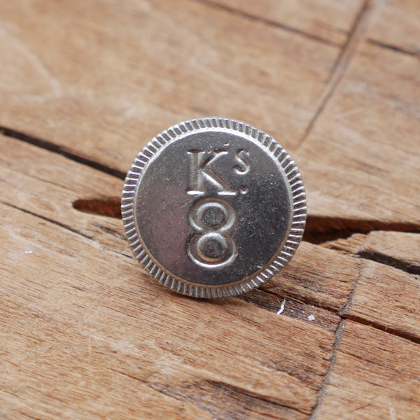 15/16" and 3/4" King's 8th Regiment of Foot Button (British) 1768-1786