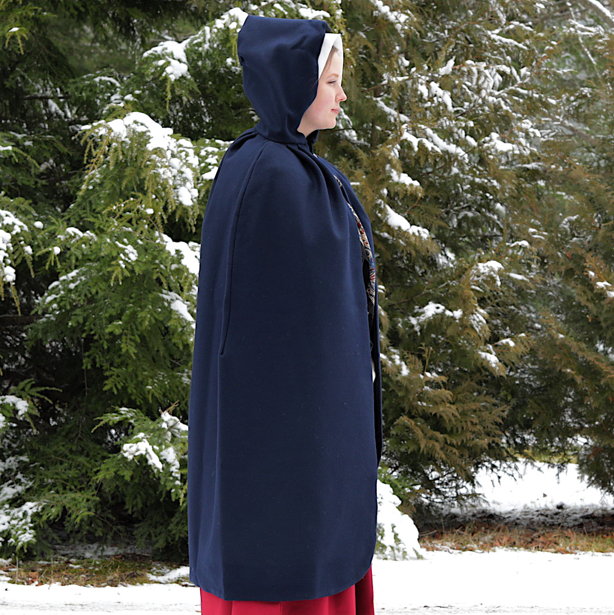 womens hooded cape