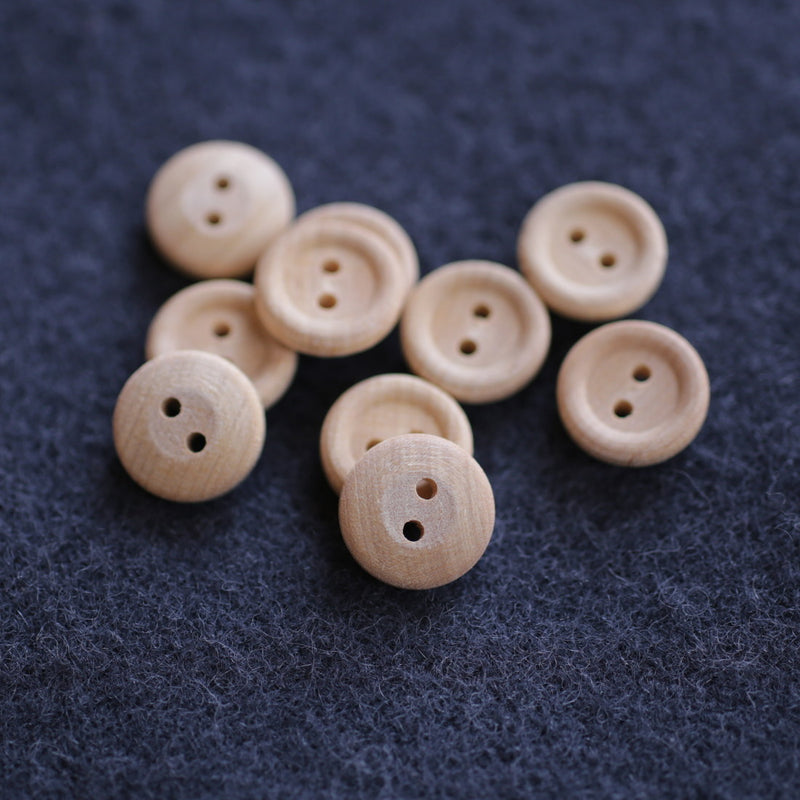 Wood Buttons, Wooden Buttons - Totally Buttons